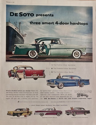 Pubblicità desoto 1956 3 - desoto,